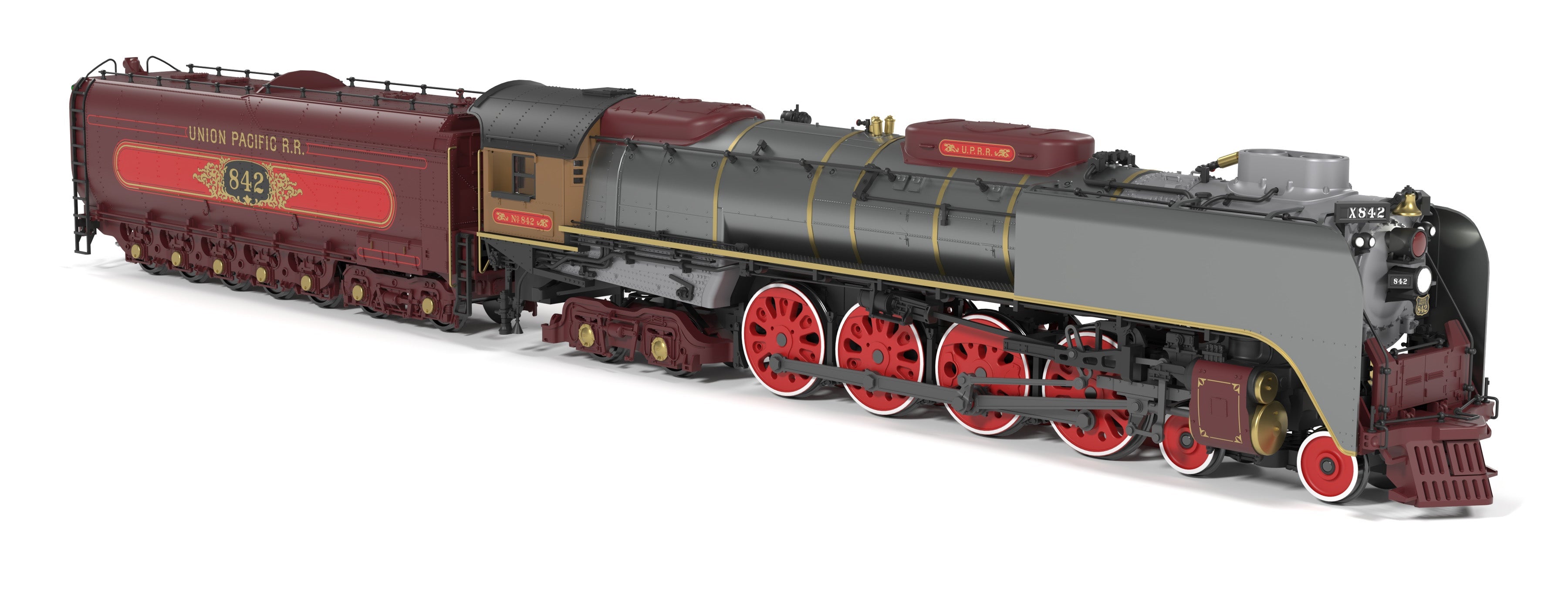 BLI 10212 HO FEF-3 4-8-4 UP 842 - roof and exhaust detail