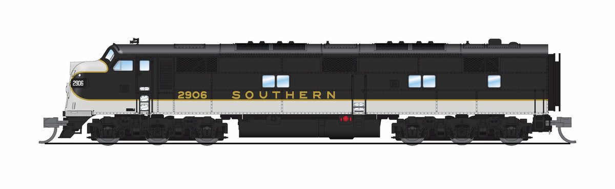 Broadway Limited Imports 10232 N EMD E7A, SOU 2906, Black Tuxedo Scheme, Paragon4 Sound/DC/DCC, N - view 8