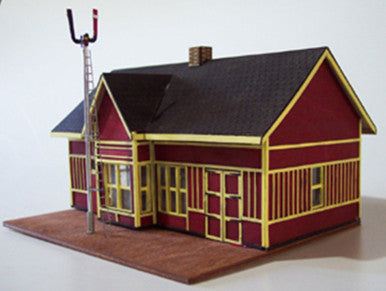 Osborn Models 3027 N Scale Branch Line Station - 1 kit