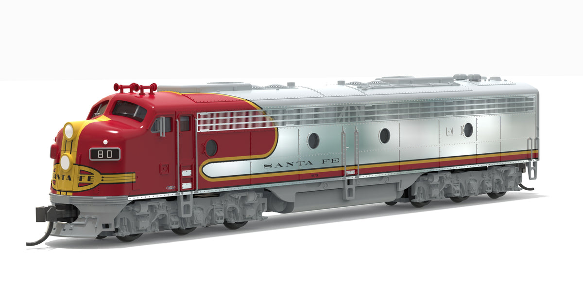 Broadway Limited Imports 10281 N EMD E8A, ATSF 86L, 1950's Appearance, Paragon4 Sound/DC/DCC, N