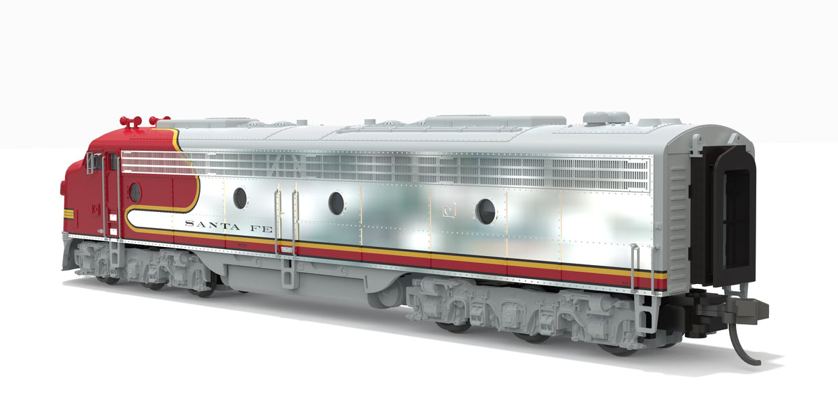 Broadway Limited Imports 10281 N EMD E8A, ATSF 86L, 1950's Appearance, Paragon4 Sound/DC/DCC, N - view 3