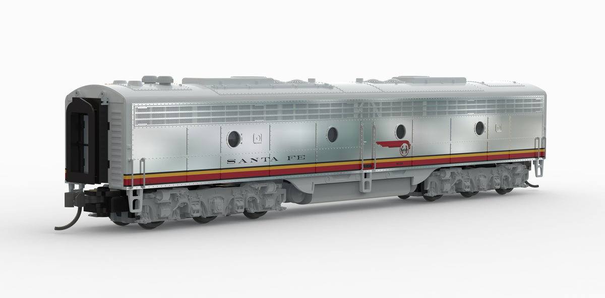 Broadway Limited Imports 10285 N EMD E8B, ATSF 82A, 1950's Appearance, No-Sound / DCC-Ready, N - view 5