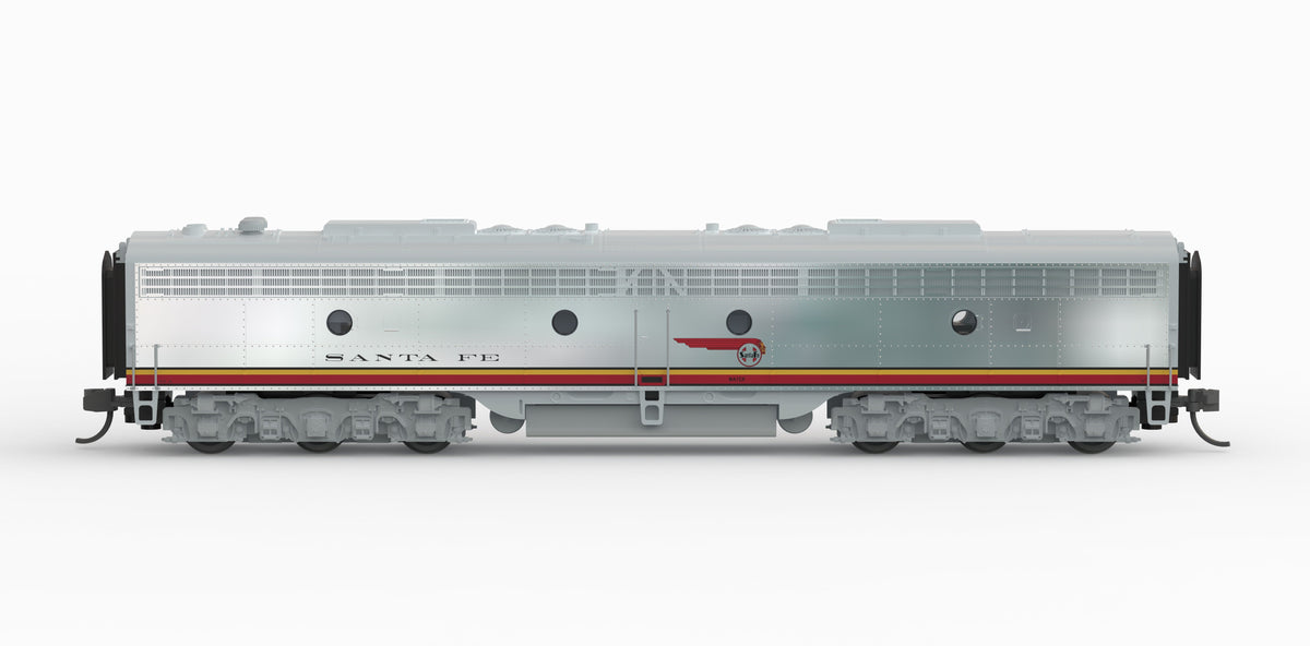 Broadway Limited Imports 10285 N EMD E8B, ATSF 82A, 1950's Appearance, No-Sound / DCC-Ready, N - view 6