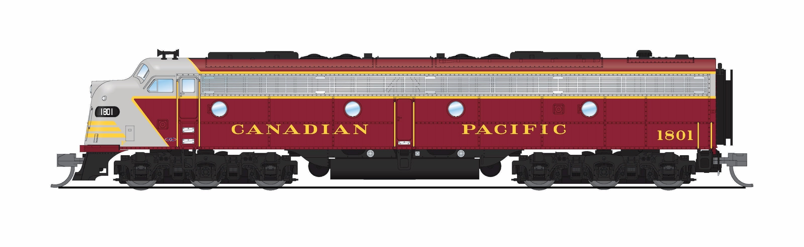 BLI 10288 N E8A CP 1801 - underside view