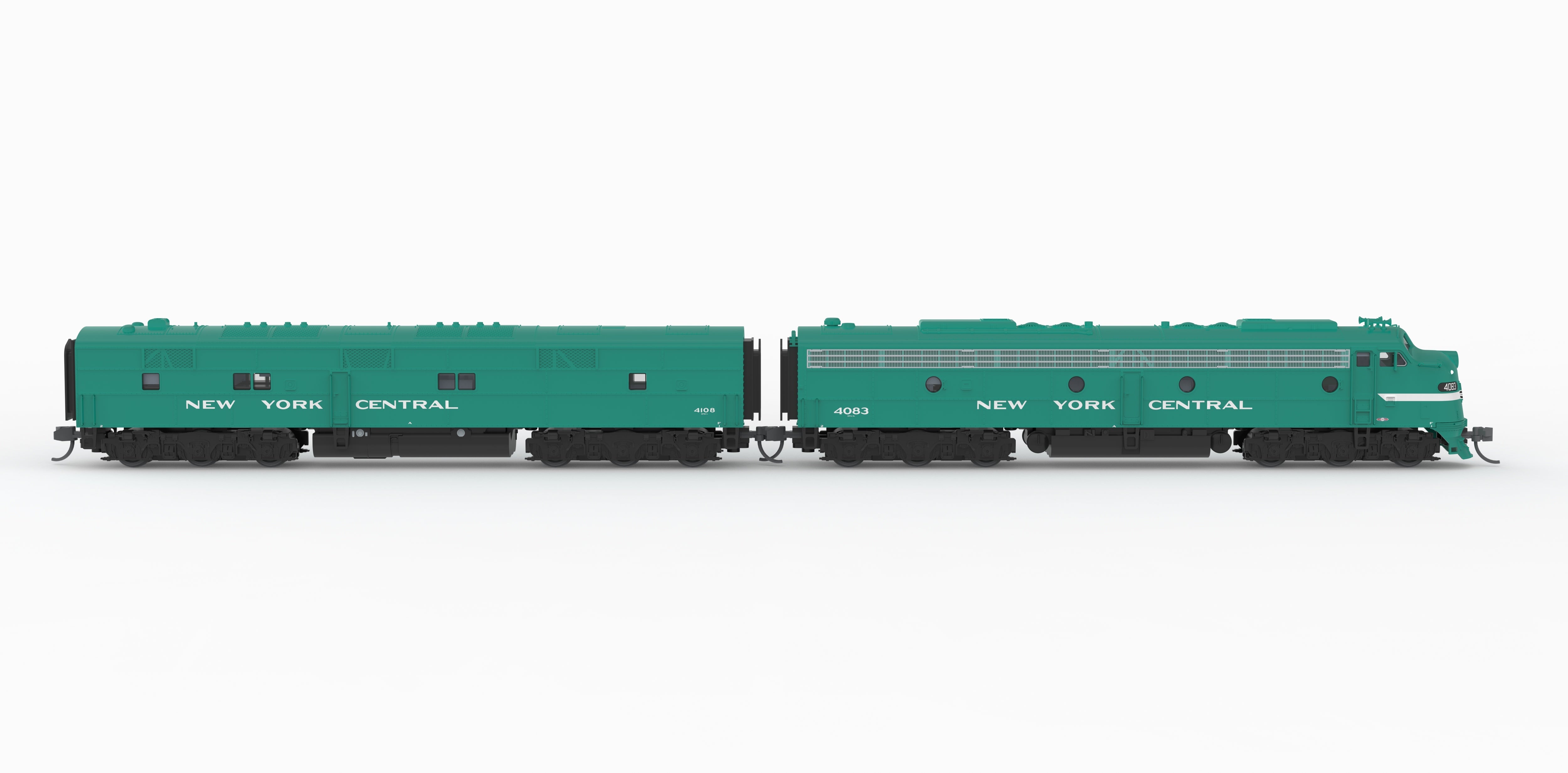 BLI 10290 N E8A/E7B NYC 4083 - cab and engineer-side detail