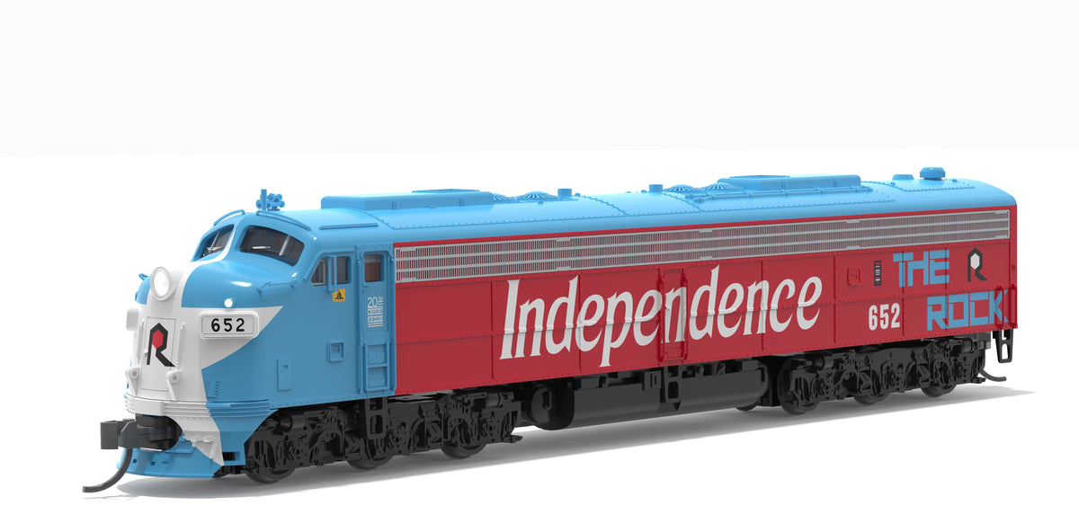 Broadway Limited Imports 10294 N EMD E8A, CRIP #652, Rock Island Bicentennial, Paragon4 Sound/DC/DCC, N