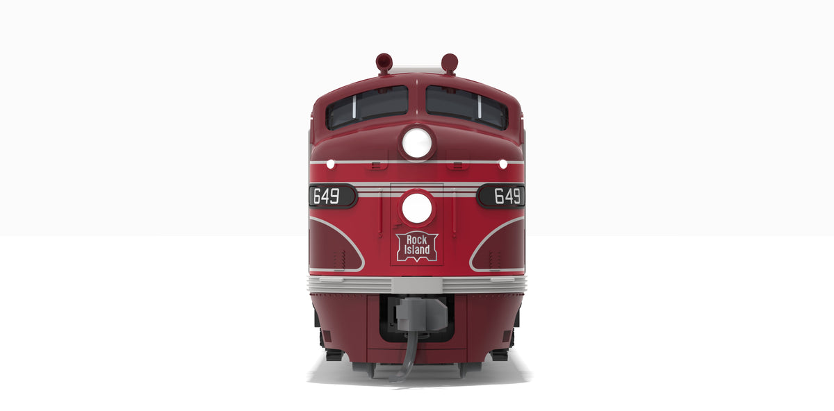Broadway Limited Imports 10297 N EMD E8A, CRIP 653, "The Rocket" Scheme, Paragon4 Sound/DC/DCC, N - view 2
