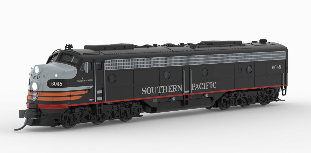 Broadway Limited Imports 10303 N EMD E9A, SP 6050, Black Widow Scheme, No-Sound / DCC-Ready, N
