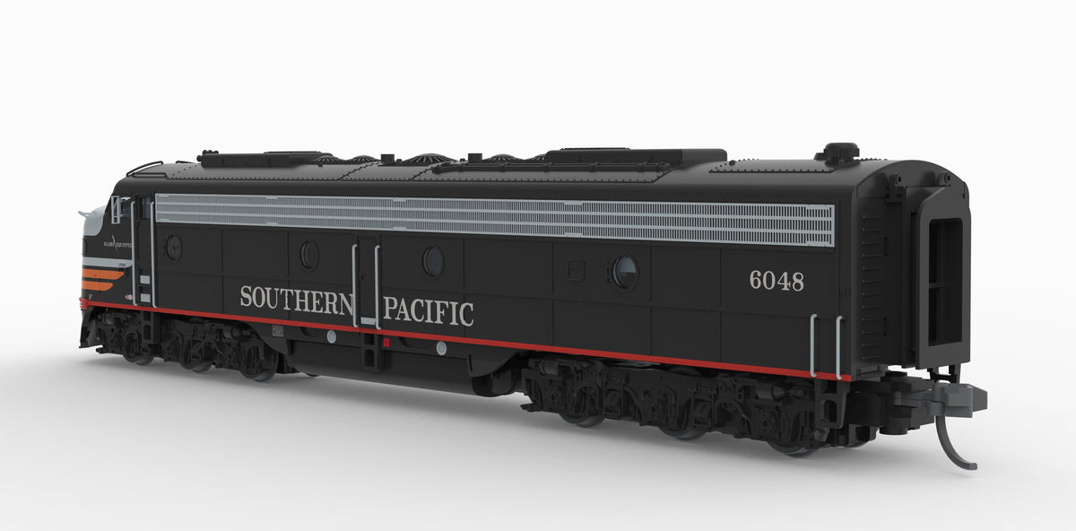 Broadway Limited Imports 10301 N EMD E9A, SP 6050, Black Widow Scheme, Paragon4 Sound/DC/DCC, N - view 4