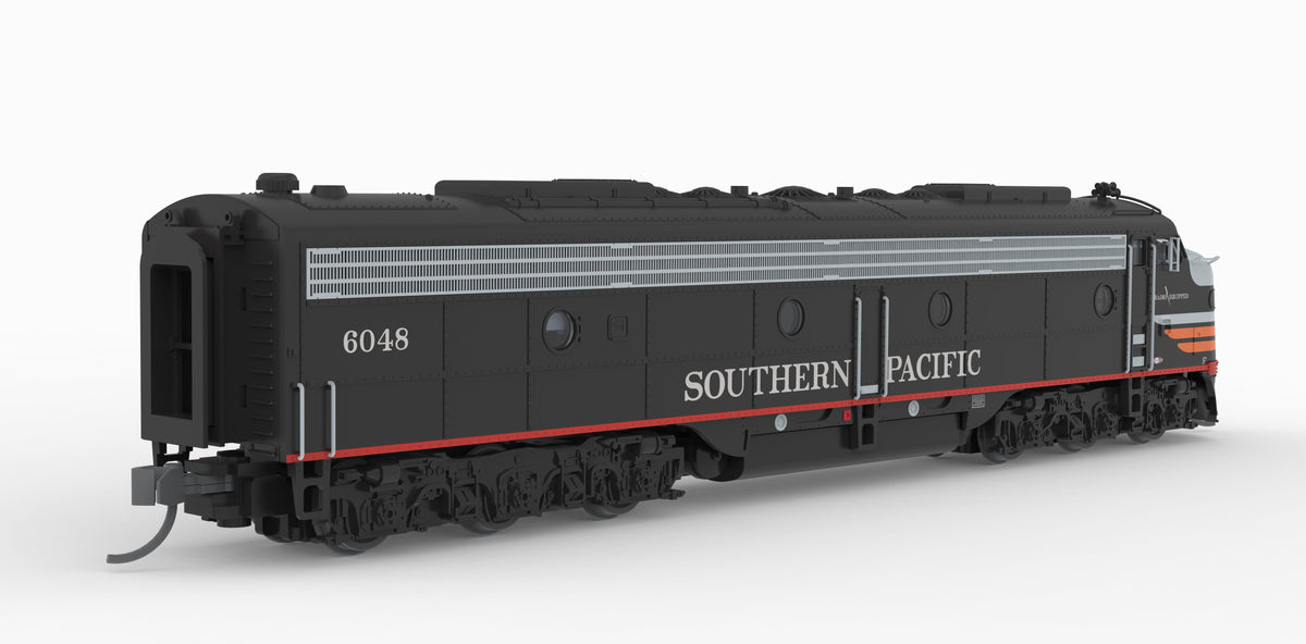 Broadway Limited Imports 10301 N EMD E9A, SP 6050, Black Widow Scheme, Paragon4 Sound/DC/DCC, N - view 5
