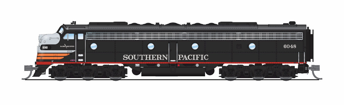 Broadway Limited Imports 10301 N EMD E9A, SP 6050, Black Widow Scheme, Paragon4 Sound/DC/DCC, N - view 8