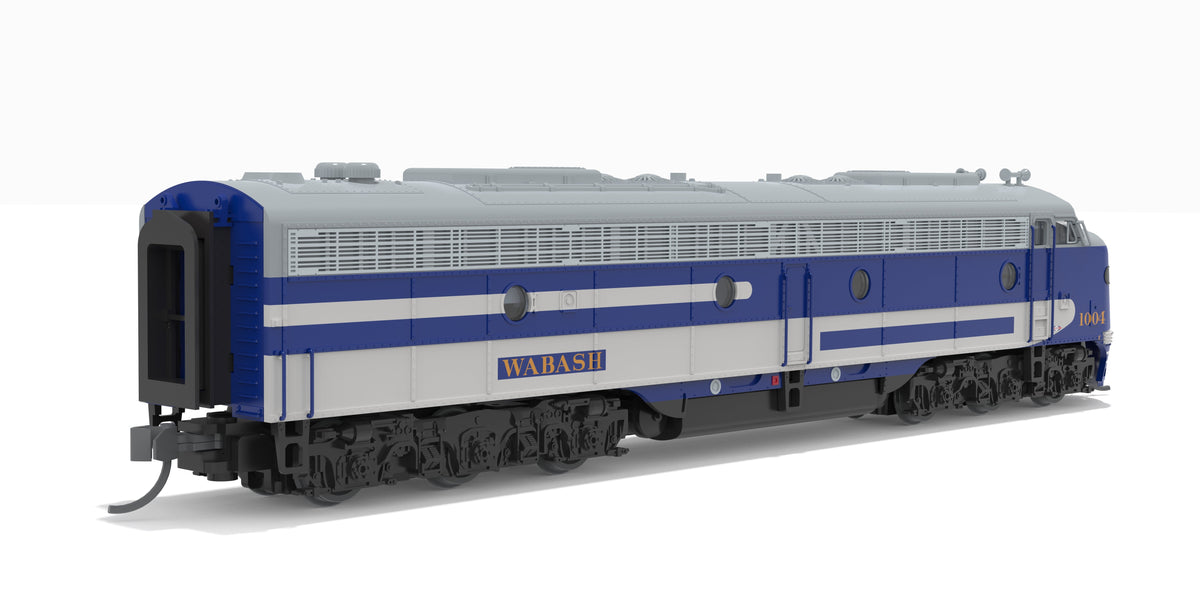 Broadway Limited Imports 10305 N EMD E8A, WAB 1007, Bluebird Paint Scheme, Paragon4 Sound/DC/DCC, N - view 5