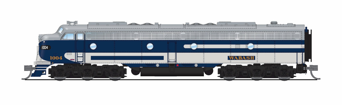 Broadway Limited Imports 10305 N EMD E8A, WAB 1007, Bluebird Paint Scheme, Paragon4 Sound/DC/DCC, N - view 8