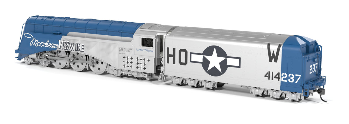 Broadway Limited Imports 10344 HO Commodore Vanderbilt, USAAF Fantasy Paint, "Moonbeam McSwine", Paragon4 Sound/DC/DCC, w/ Smoke, HO - view 3
