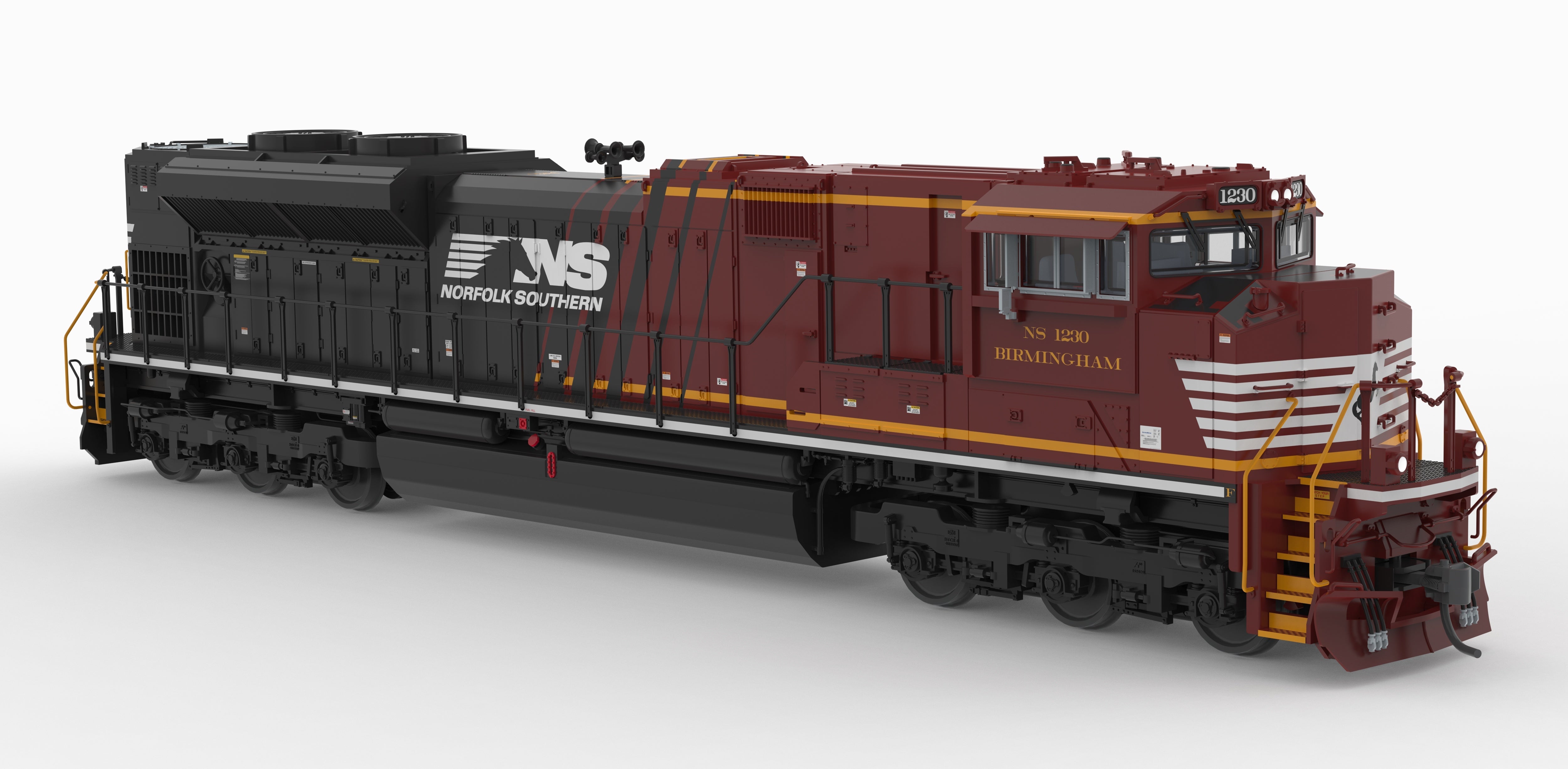 BLI 10437 HO SD70ACe NS 1230 - roof and exhaust detail