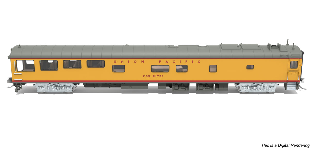 Broadway Limited Imports 10500 N Union Pacific "Fox River" Track Inspection Car, 1995-2006 Appearance