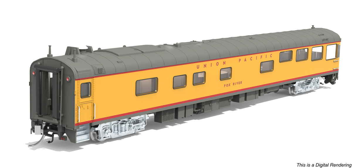Broadway Limited Imports 10500 N Union Pacific "Fox River" Track Inspection Car, 1995-2006 Appearance