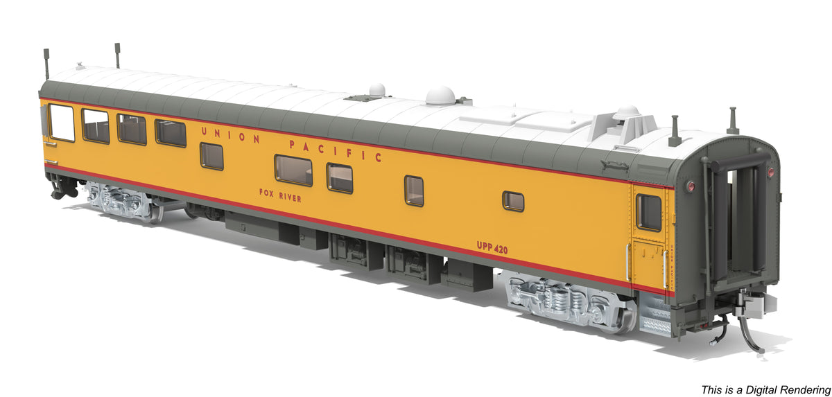 Broadway Limited Imports 10501 N Union Pacific "Fox River" Track Inspection Car, 2006-Present Appearance