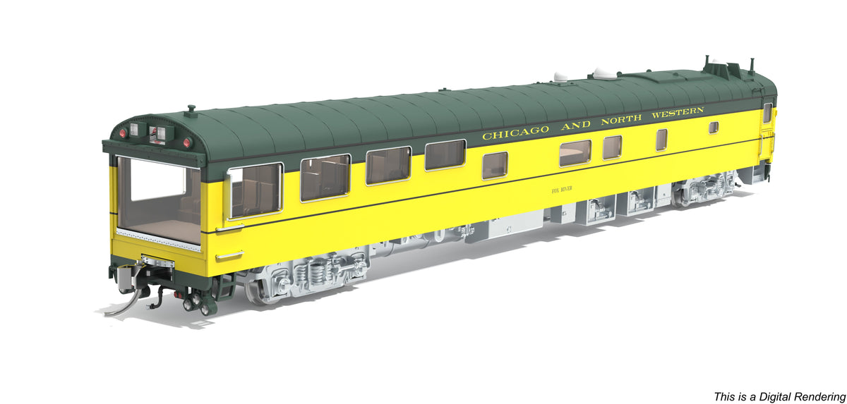 Broadway Limited Imports 10502 N Chicago & North Western "Fox River" Track Inspection Car