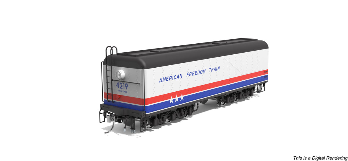 Broadway Limited Imports 10576 HO American Freedom Train Auxiliary Water Tender #4219