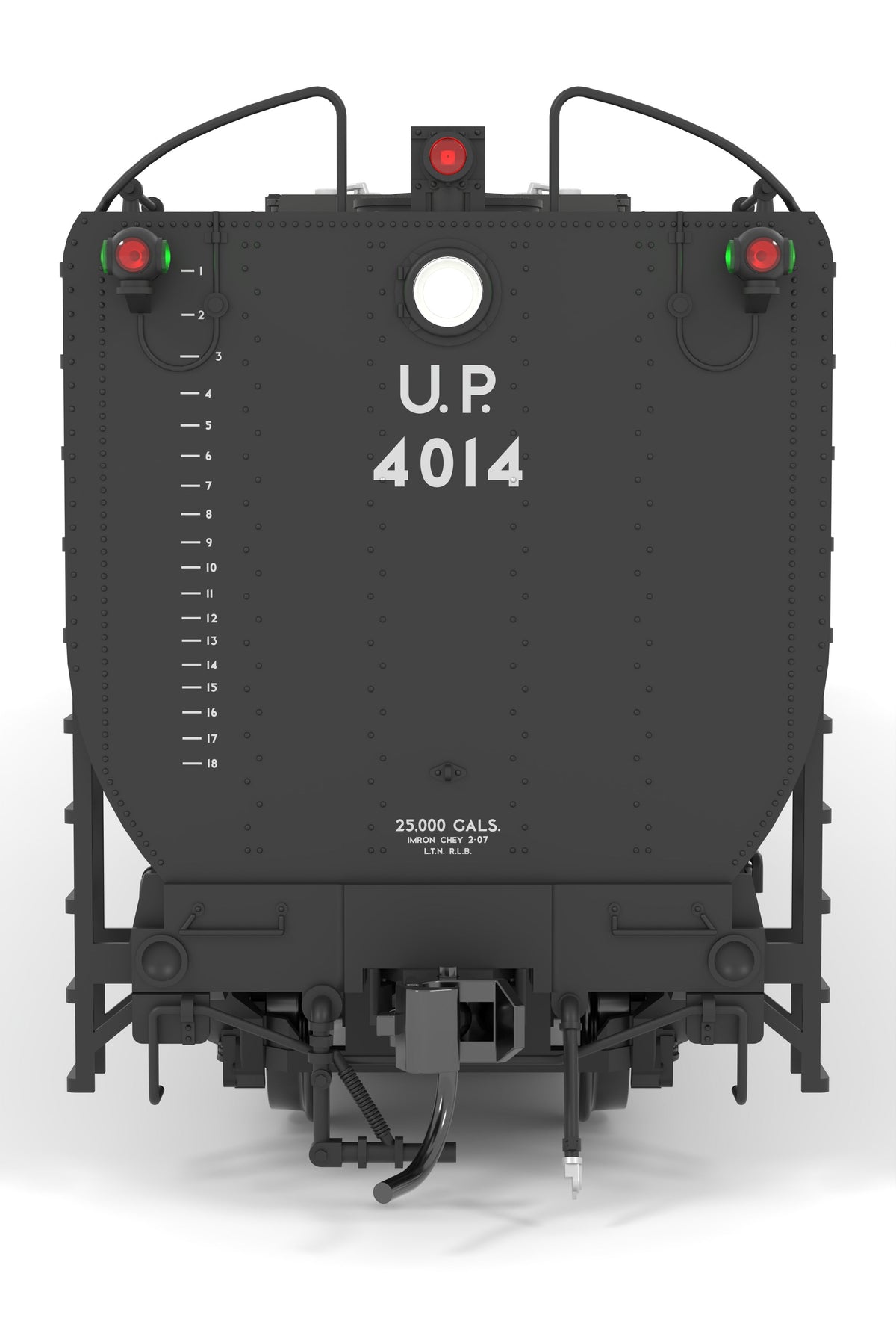 Broadway Limited Imports 10601 HO Big Boy Union Pacific #4014 West Coast Tour - detail view