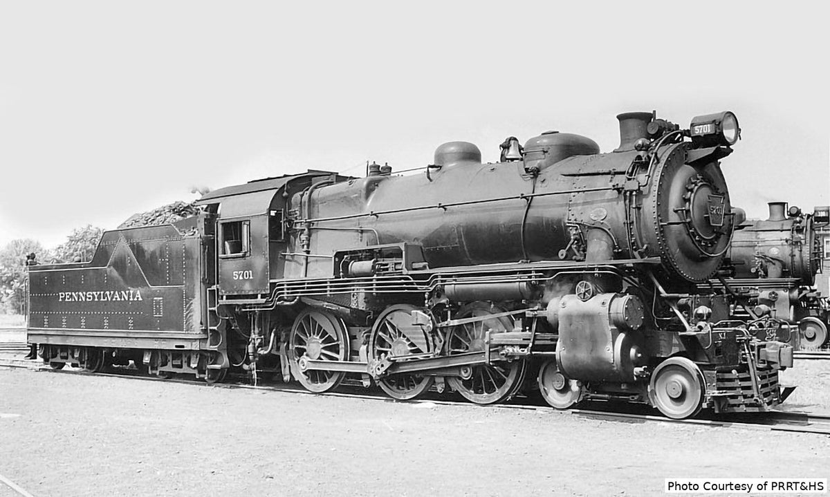 Pennsylvania Railroad G5 4-6-0 #1648 — prototype photo (BLI 10626)