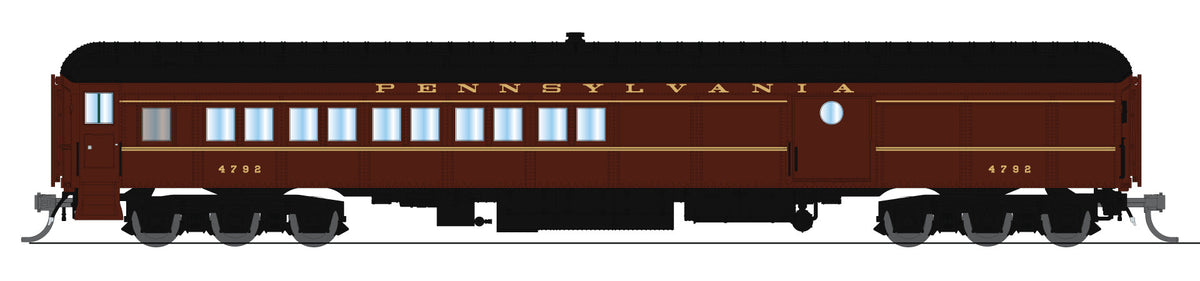 Broadway Limited Imports 10652 N PRR Heavyweight 5-Car Passenger Set, 1950's Era