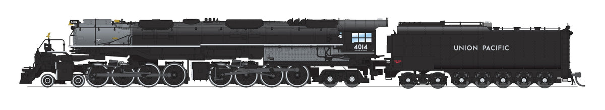 Broadway Limited Imports 10672 N ALCO 4-8-8-4 Big Boy, Union Pacific #4014, 250th Celebration East Coast Tour Appearance, Paragon4 Sound/DC/DCC, Smoke