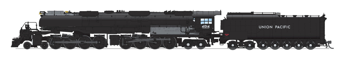 Broadway Limited Imports 10675 N ALCO 4-8-8-4 Big Boy, Union Pacific #4014, 2025 Appearance w/ Smoke Deflectors, Stealth Series, No-Sound / DCC-Ready