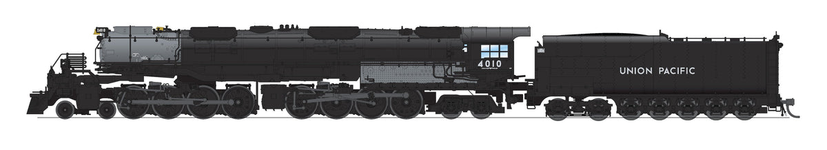 Broadway Limited Imports 10676 N ALCO 4-8-8-4 Big Boy, Union Pacific #4010, 1941 Appearance w/ As-Delivered Aftercooler, 25-C-100 Coal Tender, Paragon4 Sound/DC/DCC, Smoke