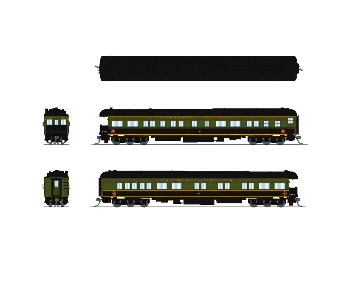 Broadway Limited Imports 10773 N CN Heavyweight Business Car #85
