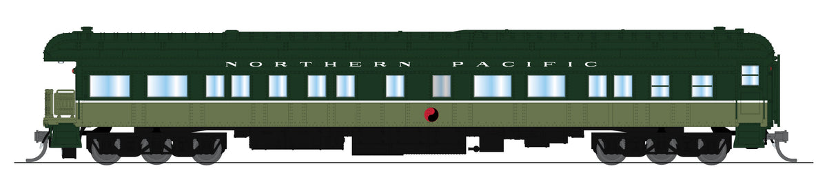Broadway Limited Imports 10776 N NP Heavyweight Business Car "Green River"