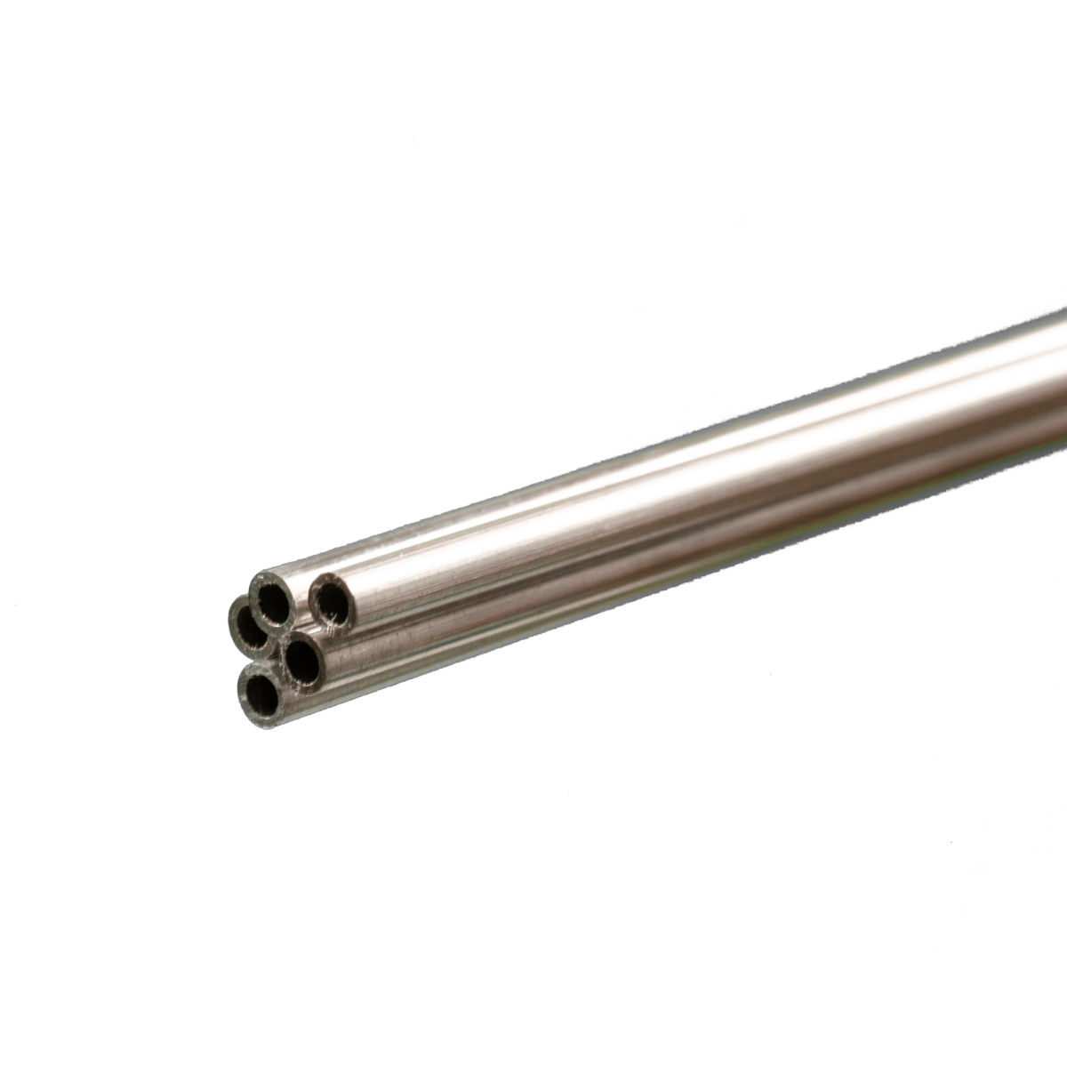 K&S 1108 Round Aluminum Tube 3/32" OD x 0.014" Wall x 36" Long (5 Pieces) - Oakville Model Trains Depot