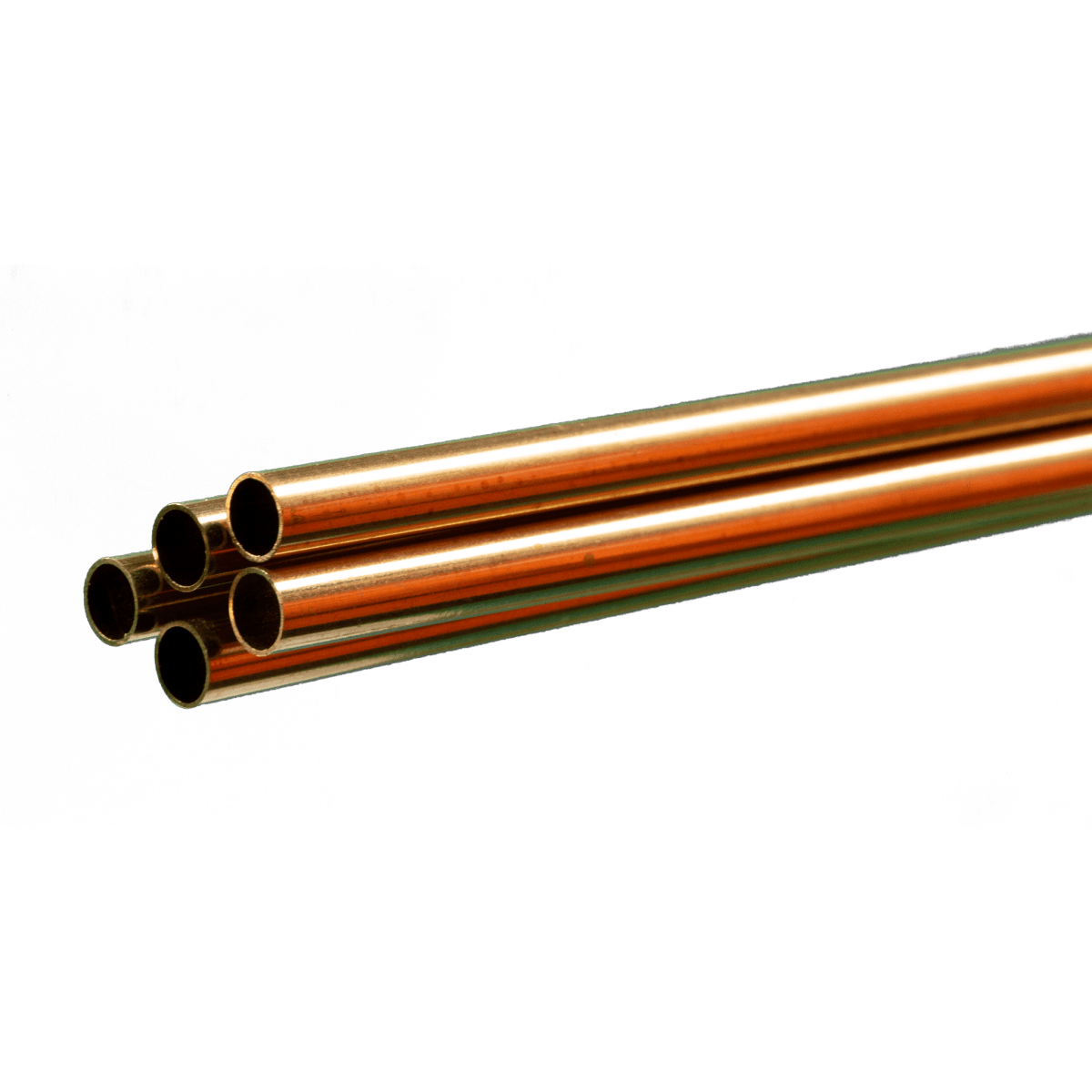 K&S 1149 Round Brass Tube 1/4" OD x 0.014" Wall x 36" Long (5 Pieces) - Oakville Model Trains Depot