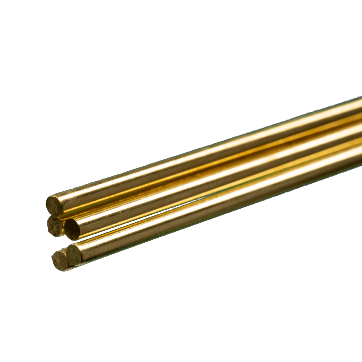 K&S 1161 Round Brass Rod 3/32" OD x 36" Long (5 Pieces) - Oakville Model Trains Depot