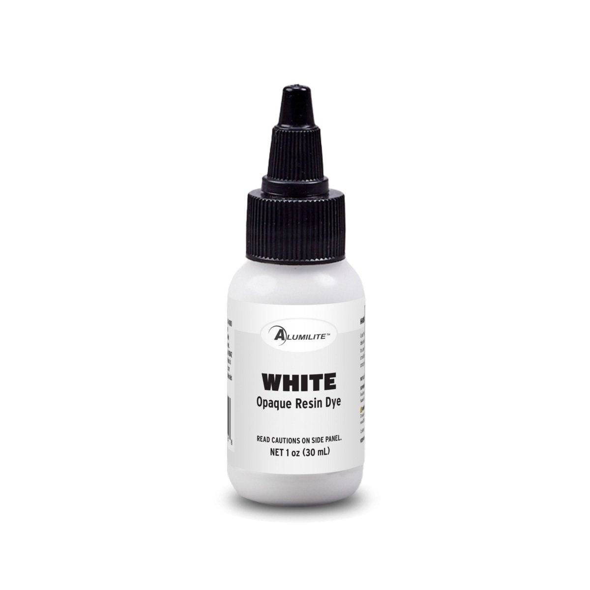 Alumilite 30001 White Opaque Resin Dye - 1oz