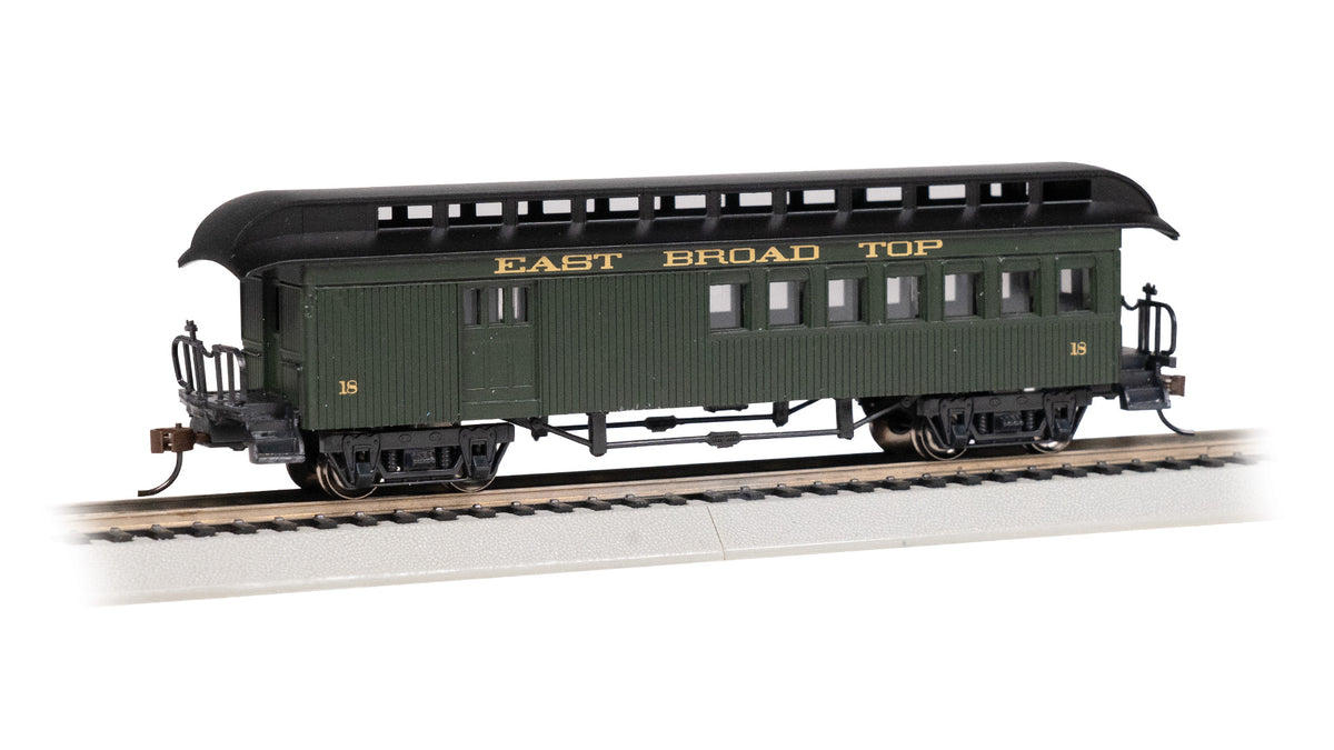 Bachmann 15208 HO Scale Old-Time Combine (1860-1880 Era) - East Broad Top #18