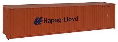 Walthers SceneMaster 8204 HO Scale 40' Container w/Flat Roof Hapag-Lloyd