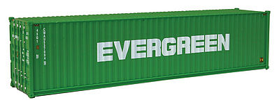 Walthers SceneMaster 8258 HO Scale 40' Hi Cube Corrugatd Container Evergreen