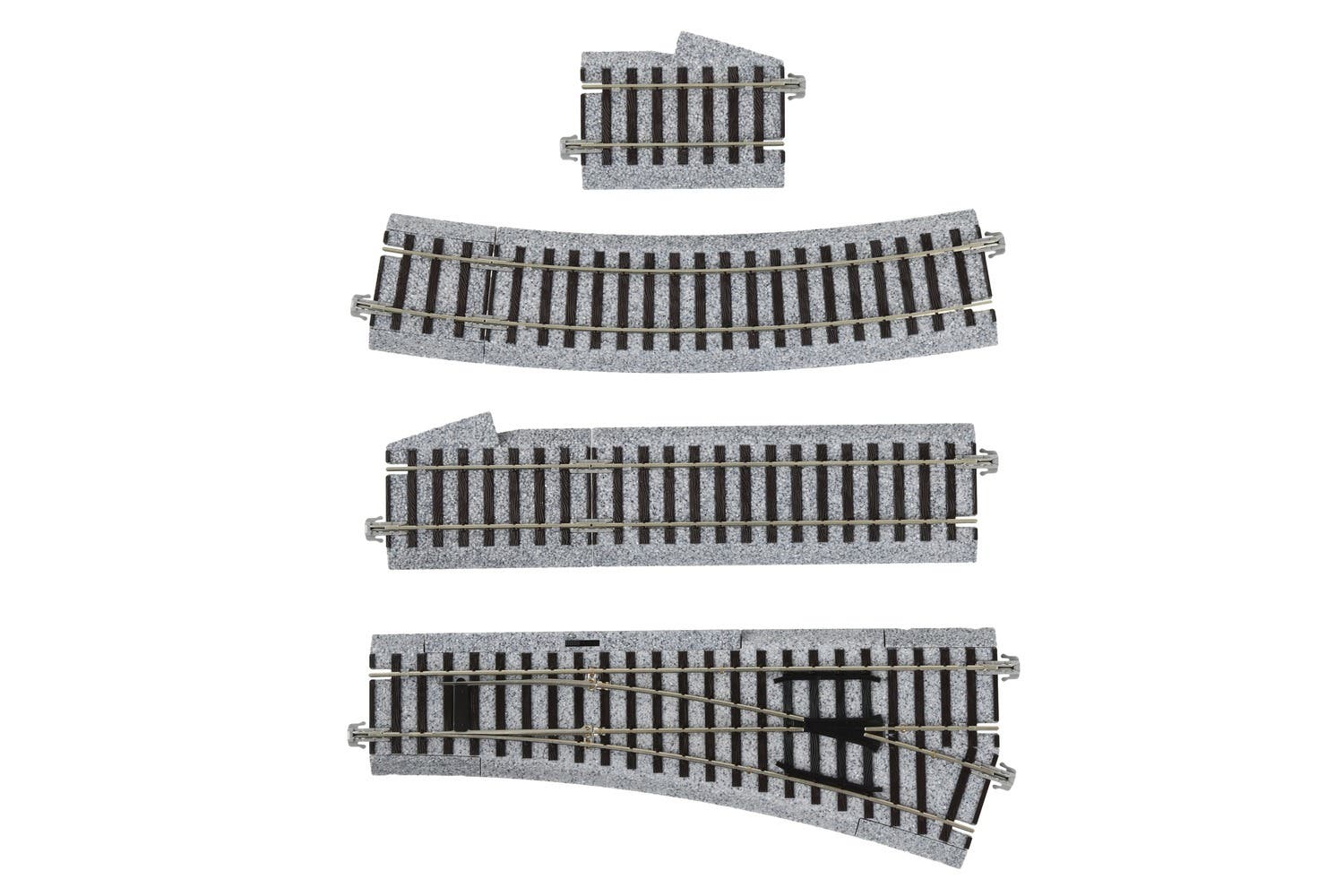 KATO 2-853 HO Scale Unitrack Right-Hand Turnout R550mm
