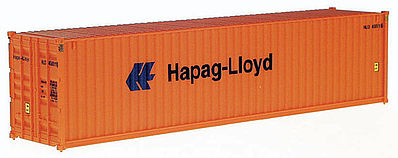 Walthers SceneMaster 8254 HO Scale 40' Hi Cube Side Container Hapag-Lloyd