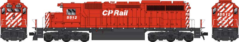 Bowser 24926 HO Scale GMD SD40 (DCC/Sound) — CP Rail No Multimark #5555