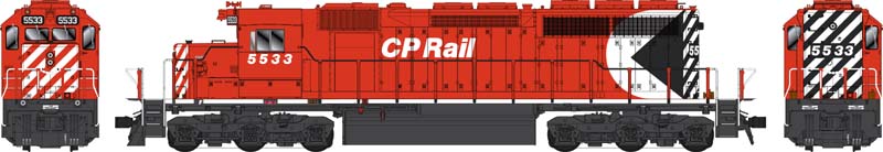 Bowser 24950 HO Scale GMD SD40 (DCC/Sound) — CP Rail 8" Nose Large Multimark #5554