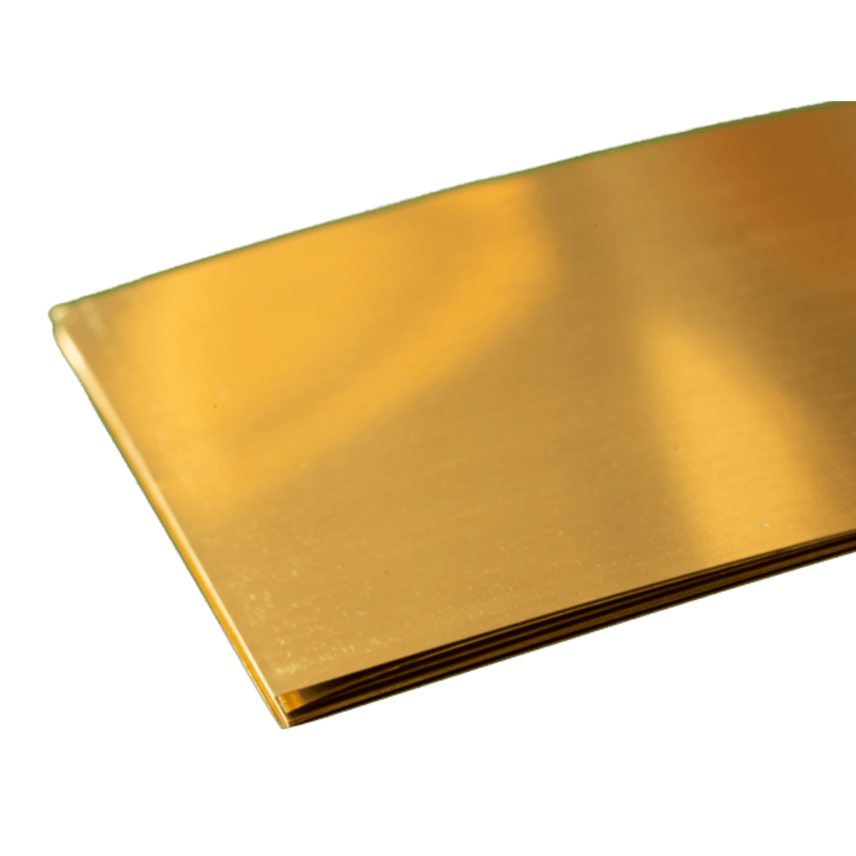 K&S 250 Brass Sheet 0.005" Thick x 4" Wide x 10" Long (6 Pieces) - Oakville Model Trains Depot