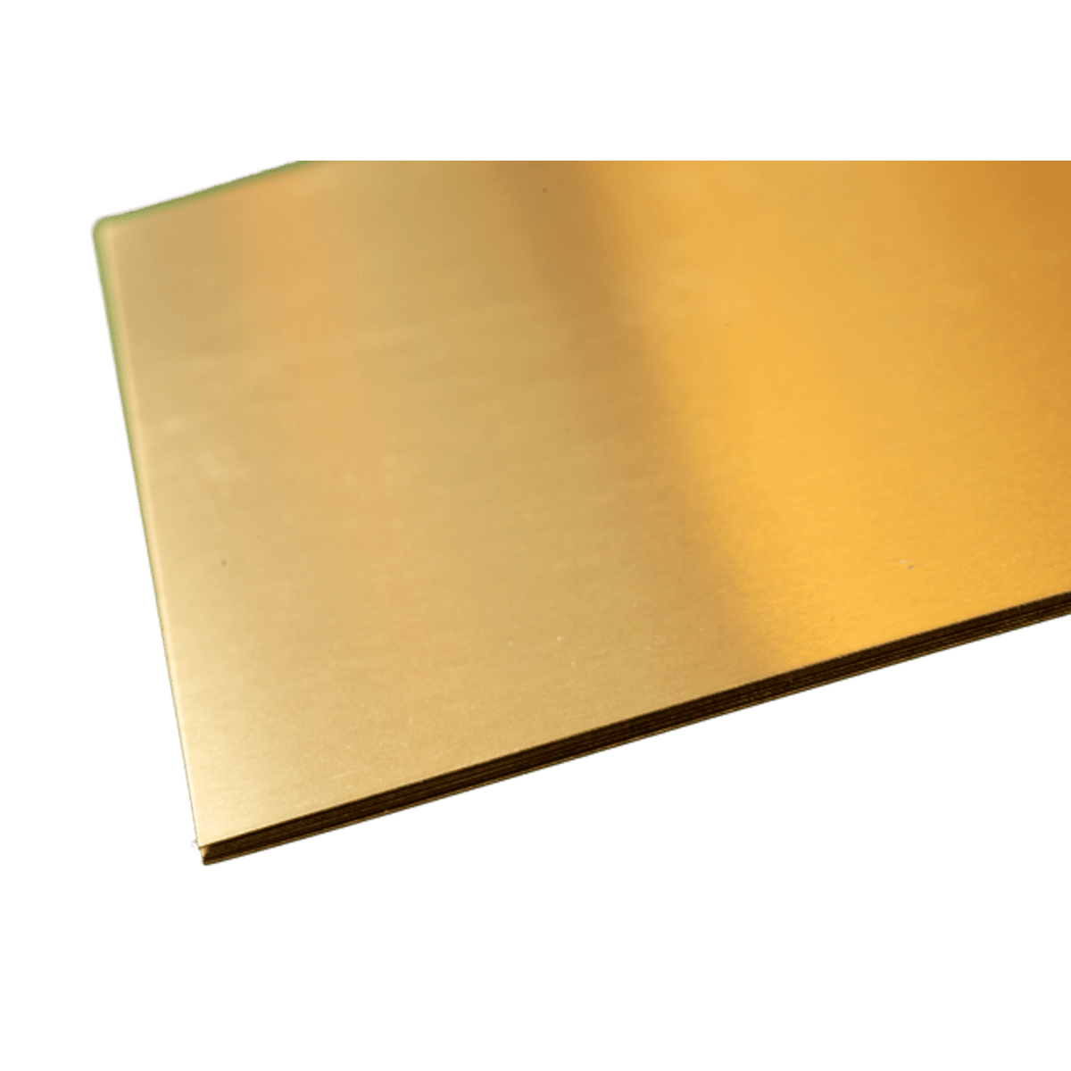 K&S 251 Brass Sheet 0.010" Thick x 4" Wide x 10" Long (6 Pieces) - Oakville Model Trains Depot