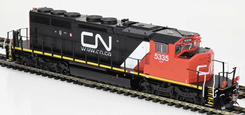 Bowser 25386 HO Scale GMD SD40-2W (DCC/Sound) — Canadian National CN Website GF-30T #5335