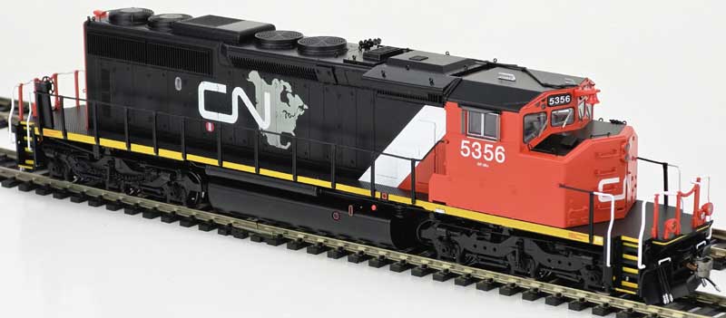 Bowser 25398 HO Scale GMD SD40-2W (DCC/Sound) — Canadian National CN North America Map GF-30U #5363
