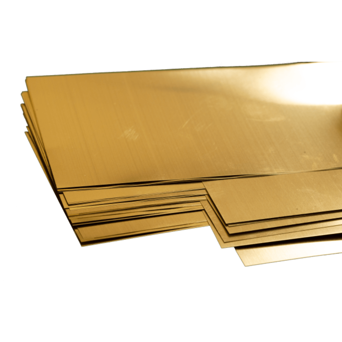 K&S 258 Brass Shim Assortment (24 Total Pieces) - Oakville Model Trains Depot