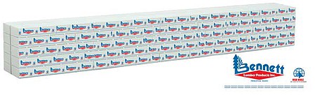 Walthers SceneMaster 3162 HO Scale Wrapped Lumber Load Bennett Lumber