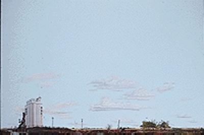 Walthers SceneMaster 709 HO Scale Background 24 x 36" Prairie/Grain Elevator
